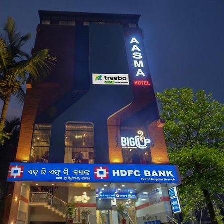 Treebo Aasma Downtown Hotel บูบันเนสชวาร์ ภายนอก รูปภาพ